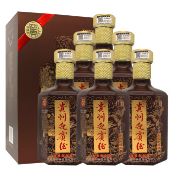 53.贵州迎宾酒 私藏12,商城价388.00,贵州迎宾酒 私藏12 茅台镇酿造酱香型白酒套装 礼盒酒 53度整箱 500ml6瓶整箱装