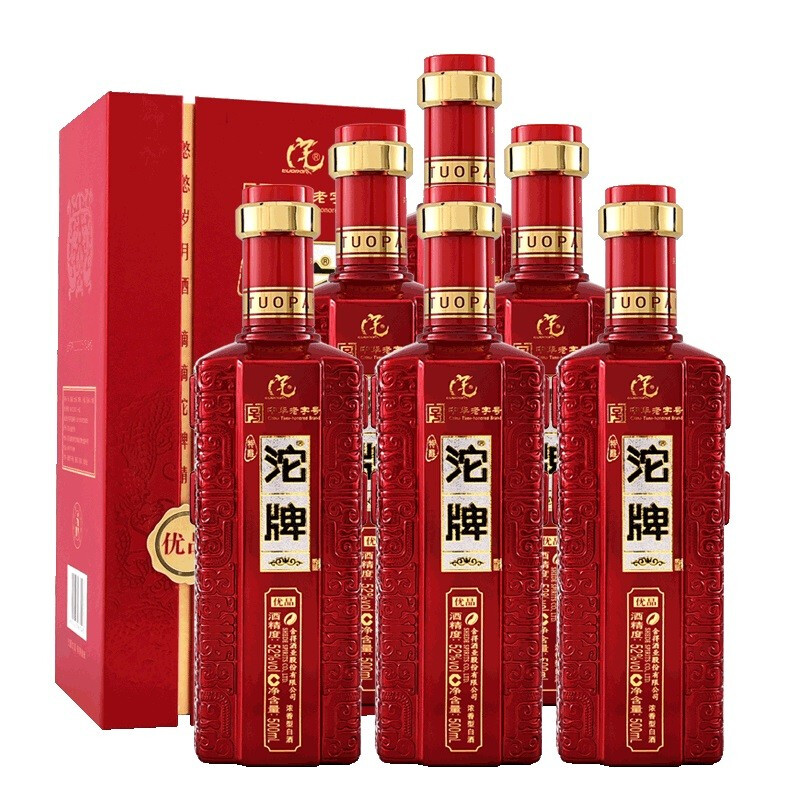130.沱牌 特酿优品,商城价399.00,沱牌珍藏白酒 中华老子号 52度浓香型白酒 纯粮食白酒 500ML6瓶整箱装 沱牌特酿酒-优品 500ML6瓶整箱装
