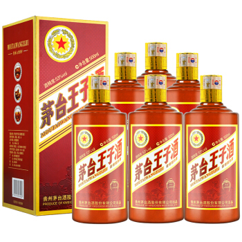 972.茅台王子传承1999 整箱装,商城价2180.00,茅台王子传承1999 53度 500ml6瓶 酱香型白酒 整箱装